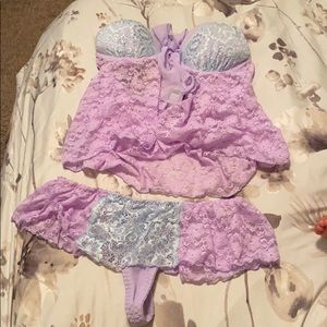 Lavender lingerie